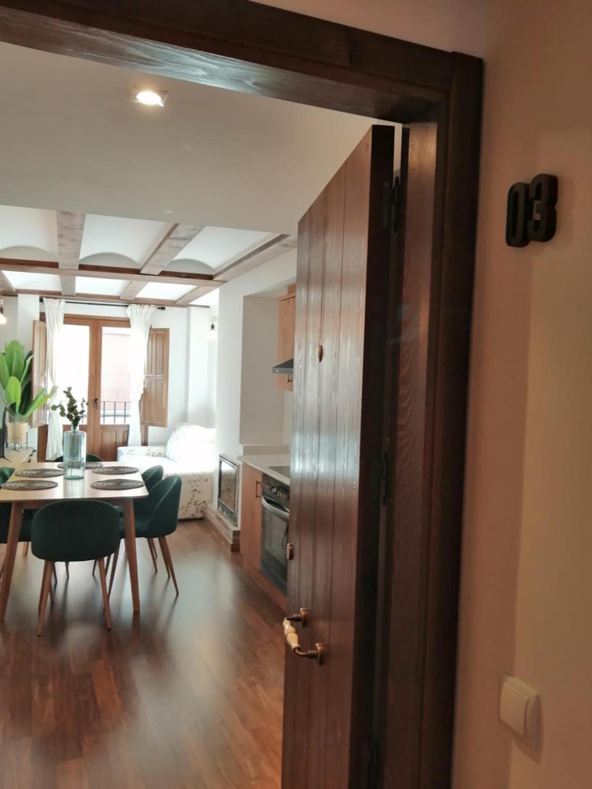 Apartamentos Casa Meme Mora de Rubielos Eksteriør billede